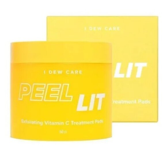 I Dew Care Peel Lit, Exfoliating Vitamin C Treatment Pads, 60 Count - Picture 1 of 4